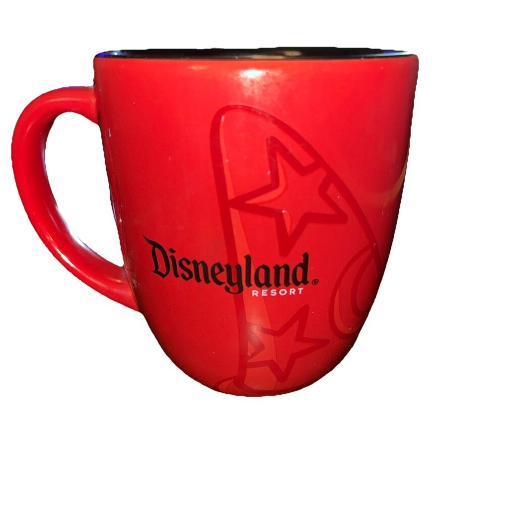Authentic Micky Mouse Mug Large Red Disney Resort - Picture 2 of 4